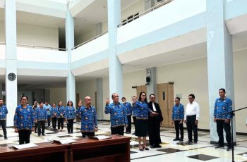 Dekan FST Unpatti Lantik Tiga Koordinator Program Studi Periode 2026–2030